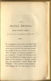 Description of the Iron Bridges of Suspension now erecting over the Strait of Menai, at Bangor and over the River Conway in North Wales......