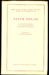 Llyfr Colan Y Gyfraith Gymreig Yn Ol Hanner Cyntaf Llawysgrif Peniarth 30