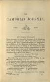 The Cambrian Journal 1860