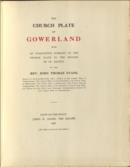The Church Plate of Gowerland.