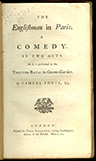 The Englishman in Paris a Comedy in Two Acts