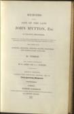 Memoirs of the Life of the Late John Mytton, Esq.