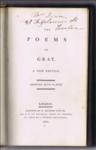 The Poems of Gray.