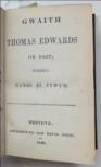 Gwaith Thomas Edwards o