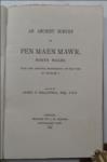 An Ancient Survey of Pen Maen Mawr, North Wales from the Original Manuscript, of the Time of Charles 1