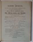 The Bardic Museum, of Primitive British Literature;