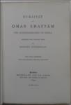 Rubaiyat of Omar Khayyam The Astronomer-Poet of Persia