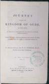 A Journey through the Kingdom of Oude, in 1849-1850; with private correspondence relative to the annexation of Oude to British India,..