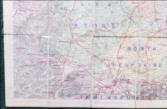Large Scale Railway and Station Map of England and Wales, On 24 Sheets, Coloured to Show The Fox Hunts. Sheet 8