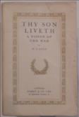 Thy Son Liveth a Vision of the War