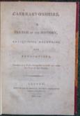 Caernarvonshire. A Sketch of Its History, Antiquities, Mountains and Productions..