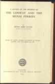 A Review of the Records of the Conway and the Menai Ferries