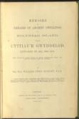 Memoirs on Remains of Ancient Dwellings, in Holyhead Island, called Cyttiau