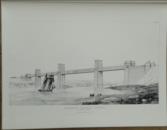 The Britannia and Conway Tubular Bridges.