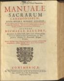 Manuale Sacrarum Caeremoniarum, Juxta Ritum S. Romanae Ecclesiae;