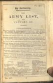 The Navy List, Corrected to The 20th December, 1846. WITH The Army List, for January, 1847