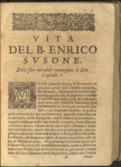 Vita Et Opere Spirituali Del Beato  Enrico Susone Religioso Estatico