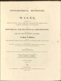 A Topographical Dictionary of Wales,