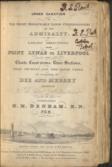Sailing Directions from Point Lynas to Liverpool with Charts, Coast-views, River-Sections... for navigating the Dee and Mersey WITH Remarks... The Sea-Reach of Wyre up to Port Fleetwood