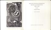British Wood-Engraved Book Illustration 1904-1940 A Break With Tradition
