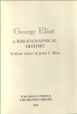 George Eliot A Bibliographical History