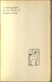 Stephen Crane A Bibliography [1871-1900]