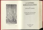 A Gothic Bibliography