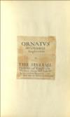 Ornatus Muliebris Anglicanus OR THE SEVERALL HABITS OF ENGLISH WOMEN, from the Nobilitie: to the contry Woman, as they are in these times