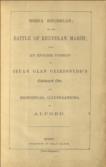 Morfa Rhuddlan: or, the Battle of Rhuddlan Marsh ; with an English version of Ieuan Glan Geirionydd