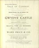Historic Gwydyr Castle, Carnarvonshire Auction Catalogue