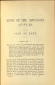 Lives of the Princesses of Wales