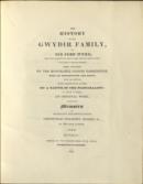 The History of the Gwydir Family