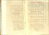 Cyfreithjeu Hywel Dda ac eraill, Seu Leges Wallicae ecclesiasticae & civiles Hoeli Bonï et aliorum Walliae principum ; quas ex variis codicibus manuscriptis eruit, interpretatione Latina, notis & glossario illustravit Guilielmus Wottonus,