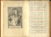 The most notable Antiquity of Great Britain, vulgarly called Stone-Heng on Salisbury Plain ... to which are added the Chorea Gigantum, or Stone-Heng restored to the Danes by Doctor Charleton; and Mr. Webb