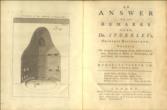 An answer to, or remarks upon Dr. Stukeley