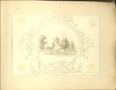 Silver Wedding Vignette Sketches