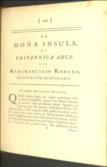Humfredi Llwyd, armigeri, Britannicæ descriptionis commentariolum: necnon de Mona insula, et Britannica arce sive armamentario Romano disceptatio epistolaris. Accedunt æræ Cambrobritannicæ