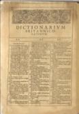 Antiquæ linguæ Britannicæ, nunc vulgo dictæ Cambro-Britannicæ, a suis Cymraecae vel Cambricae, ab aliis Wallicæ, et linguæ Latinæ, dictionarium duplex :