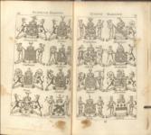 Heraldry in Miniature containing all the arms, crests, supporters and mottos of the peers, peeresses and bishops of England, Scotland and Ireland : with the baronets of Great-Britain and the insignia of the different Orders of Knighthood in the United Kingdom