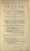 A Letter to Sir Robert Ladbroke, Knt. Senior Alderman.... With an attempt to shew the good Effects which may reasonably be expected from the Confinement of Criminals in Separate Apartments