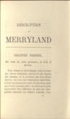 Description Topographique, Historique, Critique et Nouvelle du Pays et des Environs de la Foret Noire Situes Dans La Province Du Merryland. Traduction Tres-Libre de l@Anglais