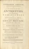 Itinerarium Curiosum WITH Stonehenge a Temple Restor