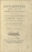 Description des Alpes Pennines et Rhetiennes;   (Vol 1 only of 2)