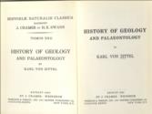 History of Geology and Palaeontology to the end of the Nineteenth Century