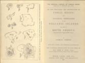 On the Structure and Distribution of Coral Reefs; also Geological Observations on the Volcanic Islands and Parts of South America Visited during the Voyage of HMS Beagle.