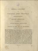A General Collection of the Best and most Interesting Voyages and Travels in all parts of the World; South America (Vol 14)