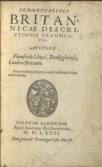 Commentarioli Britannicae Descriptionis Fragmentum
