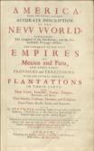 America: Being the latest, and most Accurate Description of the New World; containing the Original of the inhabitants, and the remarkable voyages thither. The conquest of the vast empires of Mexico and Peru and other large provinces and territories, with the several European plantations in those parts..... a brief survey of what hath been discover