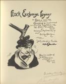 Stock Exchange Sayings in Black and White