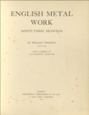English Metal Work Ninety-ThHree Drawings